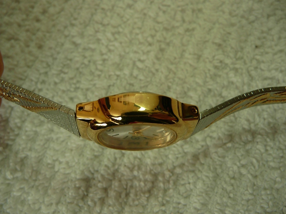 Avon AV023QB Diamond Two Tone Quartz Analog Ladies Watch for sale