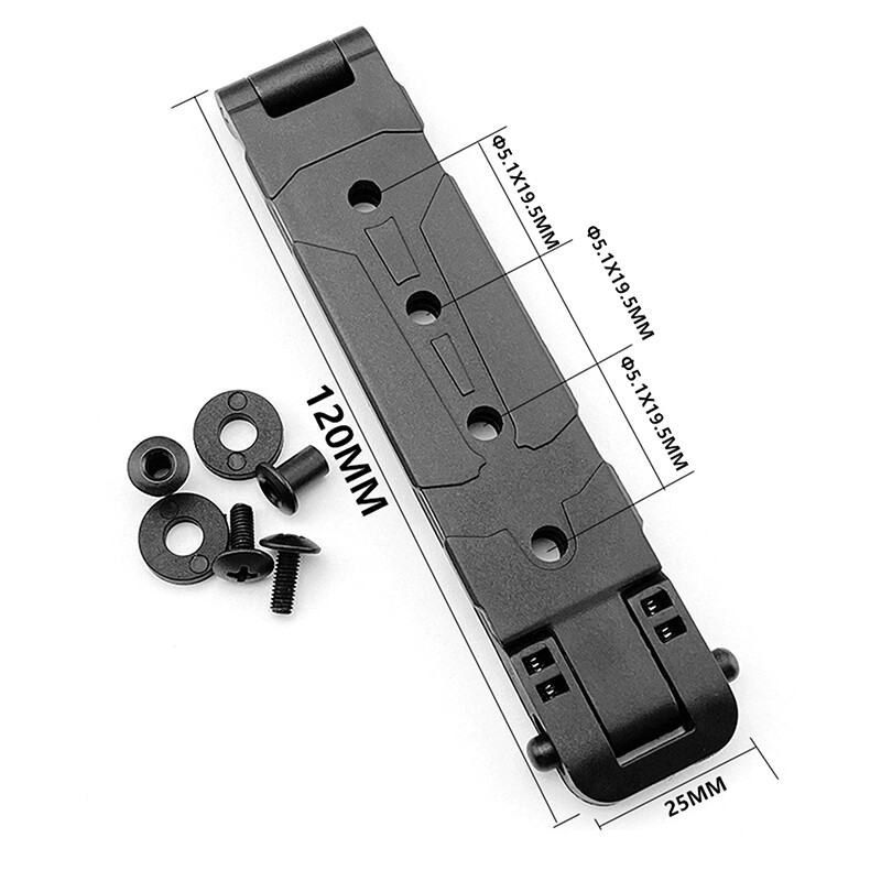 Scheiden-Clip Aus Edelstahl - Universeller Messerclip Für Gürtel, Taillenklammer Für Outdoor