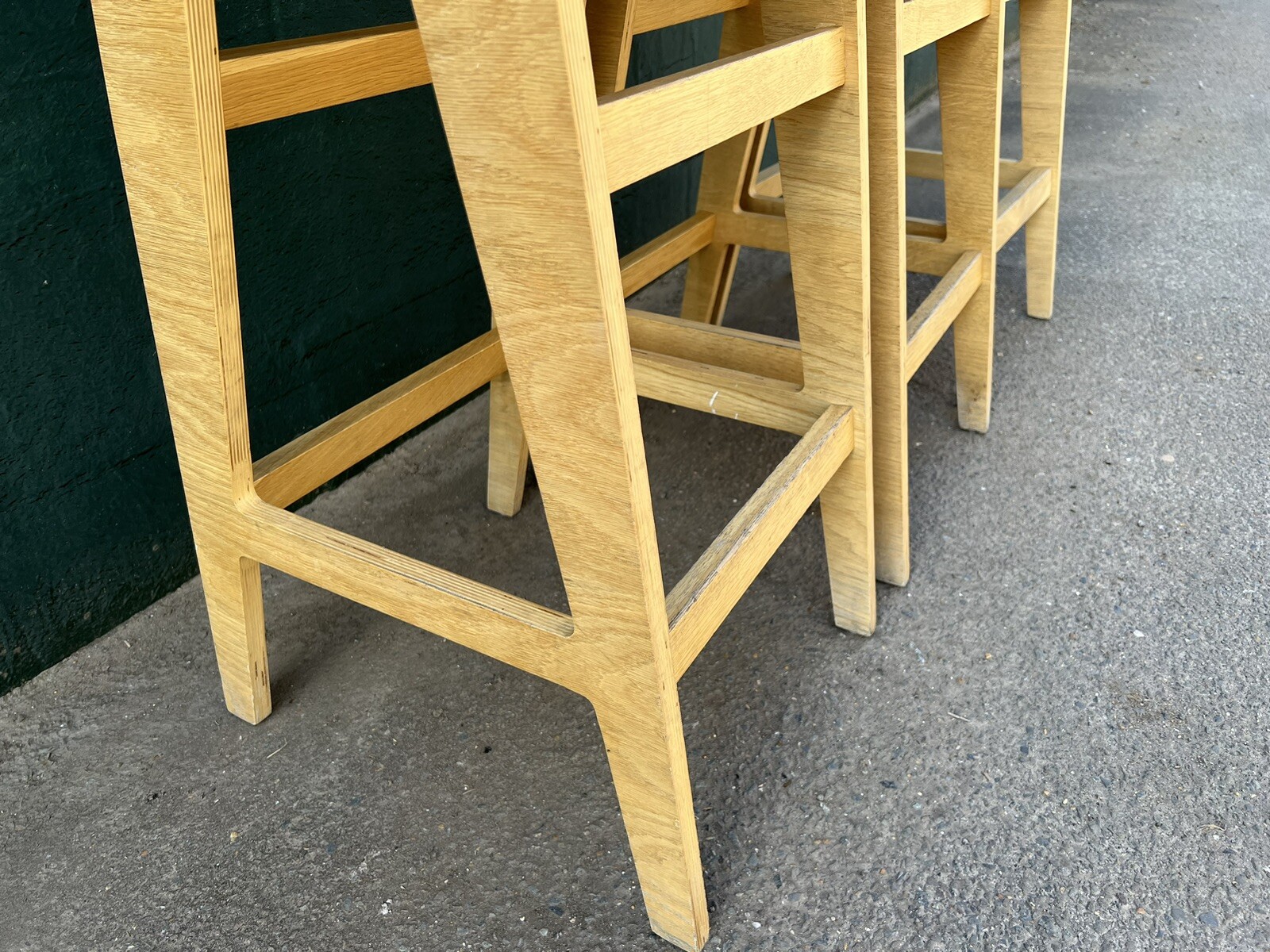 Set of 3 Upholstered Bar Stools (Cafe / Restaurant / Pub Barstools) eBay