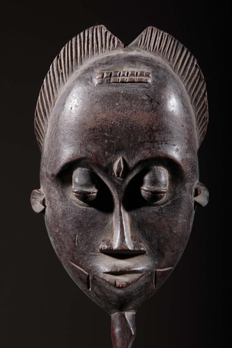 masque africain masque passeport Baoulé 2171 - Photo 2 sur 10