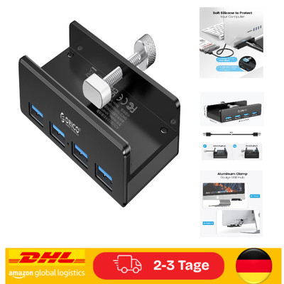 USB 3.0 Hub | 5 Gbps Super Speed | Mini Aluminum Clip