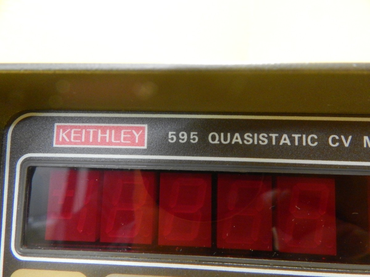 Keithley Instruments 595 Quasistatic Capacitance Voltage CV