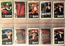 RARE Mini Parallel ! 2009 tOPPS WWE SLAM ATTAX EVOLUTION - Sabritas MEXICO PROMO