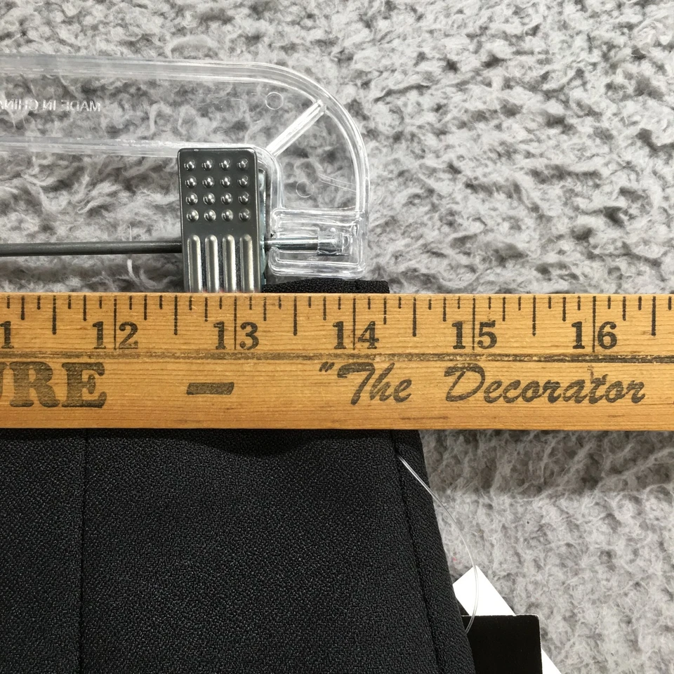 Briggs прямой и карандаш Midi юбка женщин 8 черный плоский спереди плоский спереди молнии новый - Изображение 4 из 4