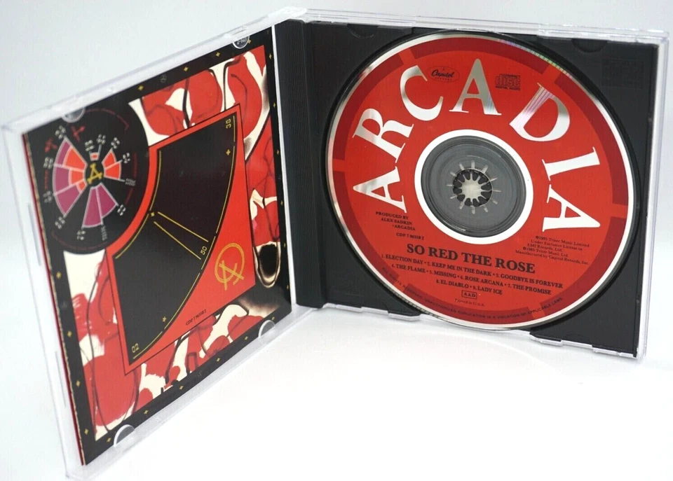 Arcadia : So Red The Rose (USA 1985 TRITEC Press) CD Album - Duran Duran - RARE - Image 3 of 3