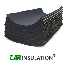 18 Sheets Classic Car Van Sound Proofing Deadening Vehicle Insulation Foam (8mm)
