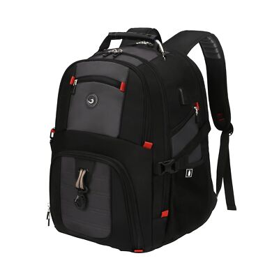 Extra Large 52L Travel Laptop Backpack with USB Charging Port Extra Large 52L Travel Laptop Backpack with USB Charging  main image 3