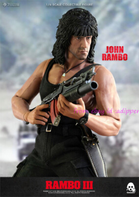 Perfect Threezero 1/6 First Blood Part 3.0 John Rambo Action