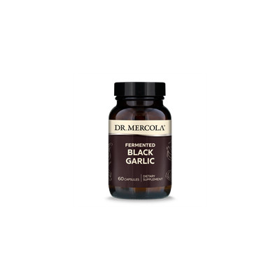 Fermented Black Garlic 60 Capsules by Dr. Mercola, Brand New