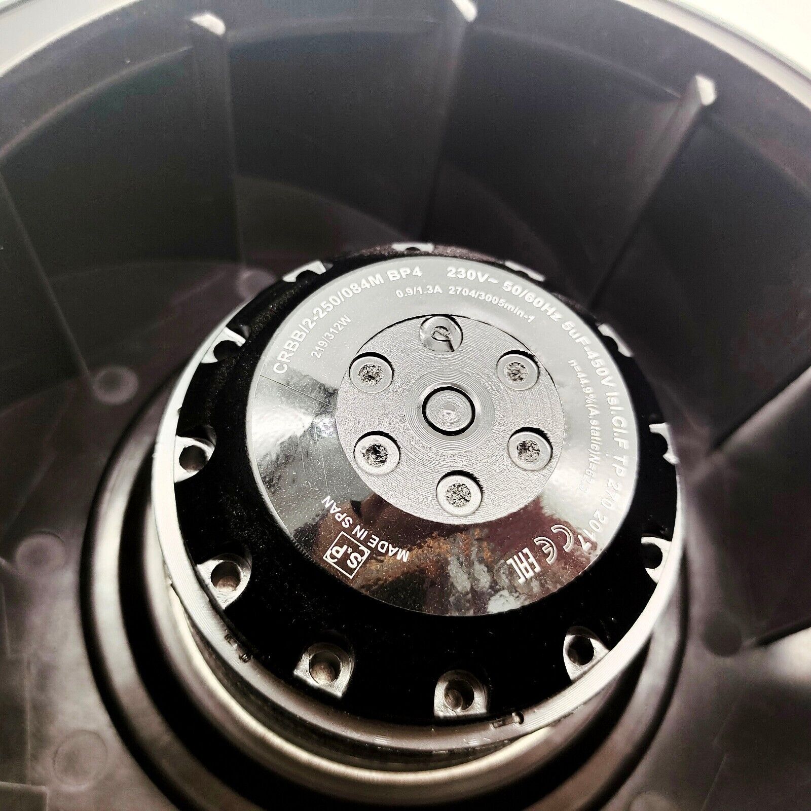 1 Pc. Equipment Fan CRBB/2-250/084M BP4 AC230V Cooling fan Centrifugal fan