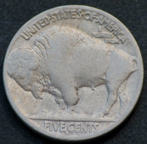 1918 D Buffalo Nickel Semi-Key Date Details Holo-Restored Five Cent 5c Coin C512