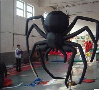 Giant Party Decoration Halloween Inflatable Hanging Spider for Sale 3m/10ft b