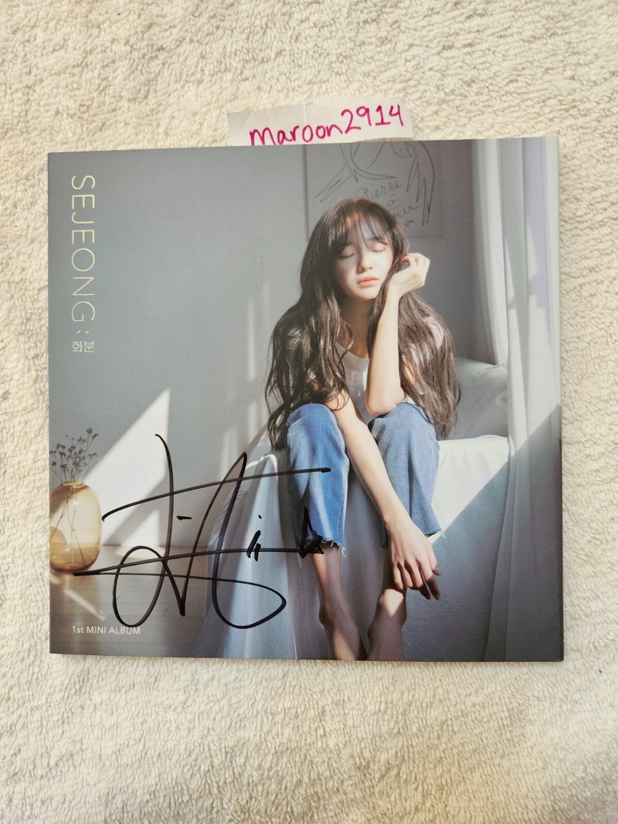 Mwave直筆サイン入り】 izver. 1st Mini Album N/A izna - 1st