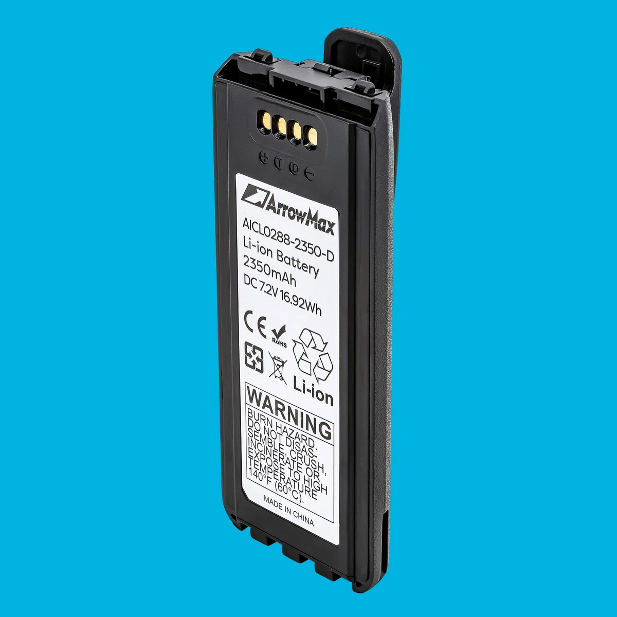 New 2350mAh Li-ion Replacement Battery for ICOM IC-A25 IA-A25NE IC-A25CE BP-288
