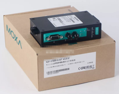 NEW MOXA ICF-1180I-S-ST Fiber Optic Converter gateway
