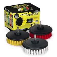 Tile and Grout Scrubber Drill Powered Bathroom Cleaning Kit by Drillbrush