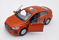 Blitz Versand Hyundai Ioniq Kupfer Welly Modell Auto 1:34 Neu & Ovp Box