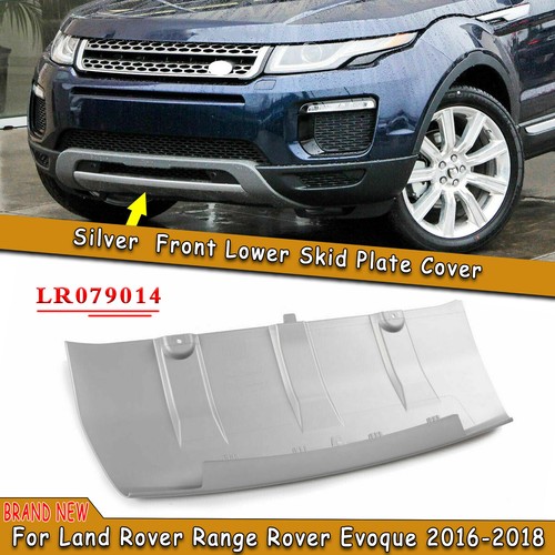 1pc Car White Front Bumper Skid Plate For 20162018 Range Rover Evoque