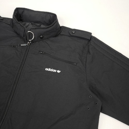 ADIDAS Originals 619511 Tactical Utility Canvas Field Jacket Stow Hood Black L - 第 4/13 張圖片