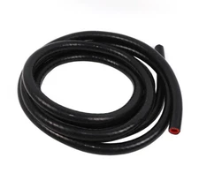10ft 1-Ply Reinforced Silicone Heater Hose 10mm 3/8" ID High Temperature BLACK