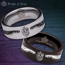 Alien Skull Tungsten Carbide Ring