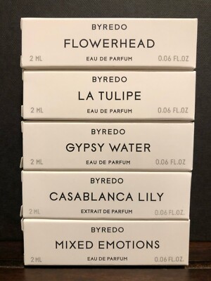 BYREDO Perfume Eau De Parfum Sample Vials ml Each Choose One  New
