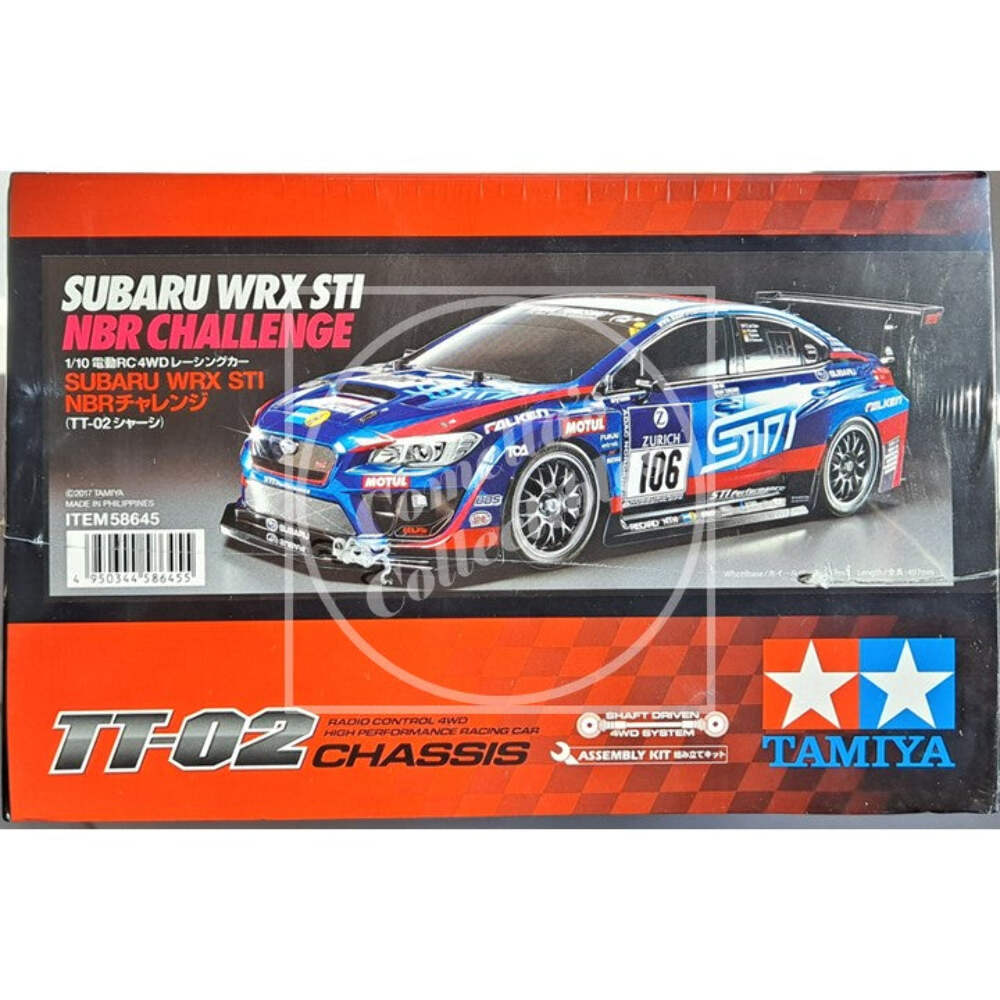 タミヤSUBARU WRX TT-02シャーシ