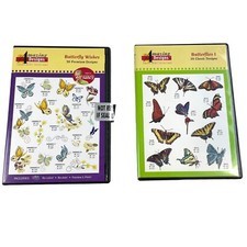 Machine Embroidery CDs Lot of 2 Amazing Designs Butterflies