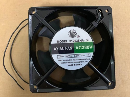 1 Stück Kowloon G12038HA3SL 380V 0,07A 21W 120x120x38 Axial Lüfter - Bild 1 von 4