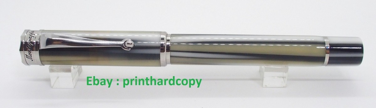 Brand New Montegrappa Ducale Sabbia Fountain Pen Silver Trim. | eBay