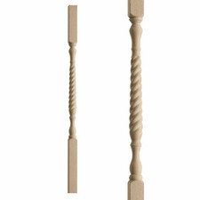 Cheshire Stair Spindle Barley Twist Spindle 41mm Pine Oak 900mm 1100mm