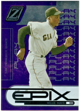 2005 Zenith Epix Purple Play Willie Mays #080/350  *SAN FRANCISCO GIANTS*
