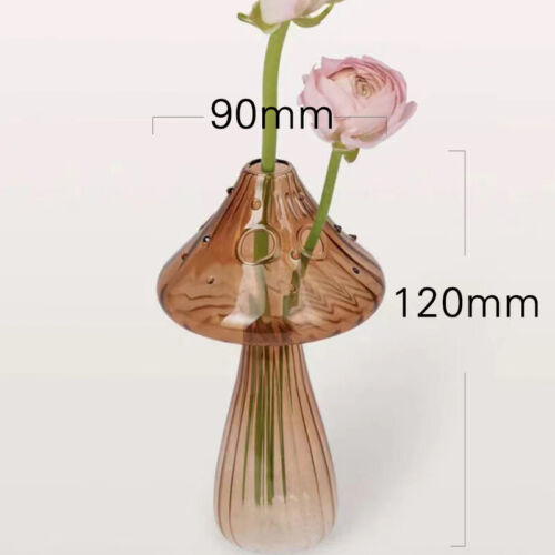 Mushroom Glass Vase Aroma Bottle Creative Home 'Hydroponic Flower Table - Picture 17 of 19