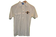 Vintage 1636 1986 Harvard University Polo Shirt USA Champion 350 Years S