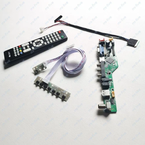 For B156XW03 V2 15.6" 1366*768 WLED LVDS 40-pin TV LCD controller board DIY kit