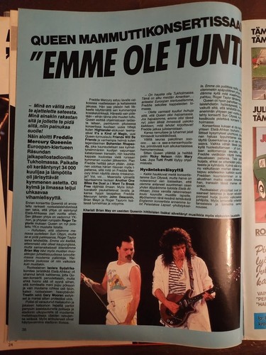 David Lee Roth, Mötley Crüe, KISS -Finland Magazine Suosikki No 8 1986 - Foto 10 di 14
