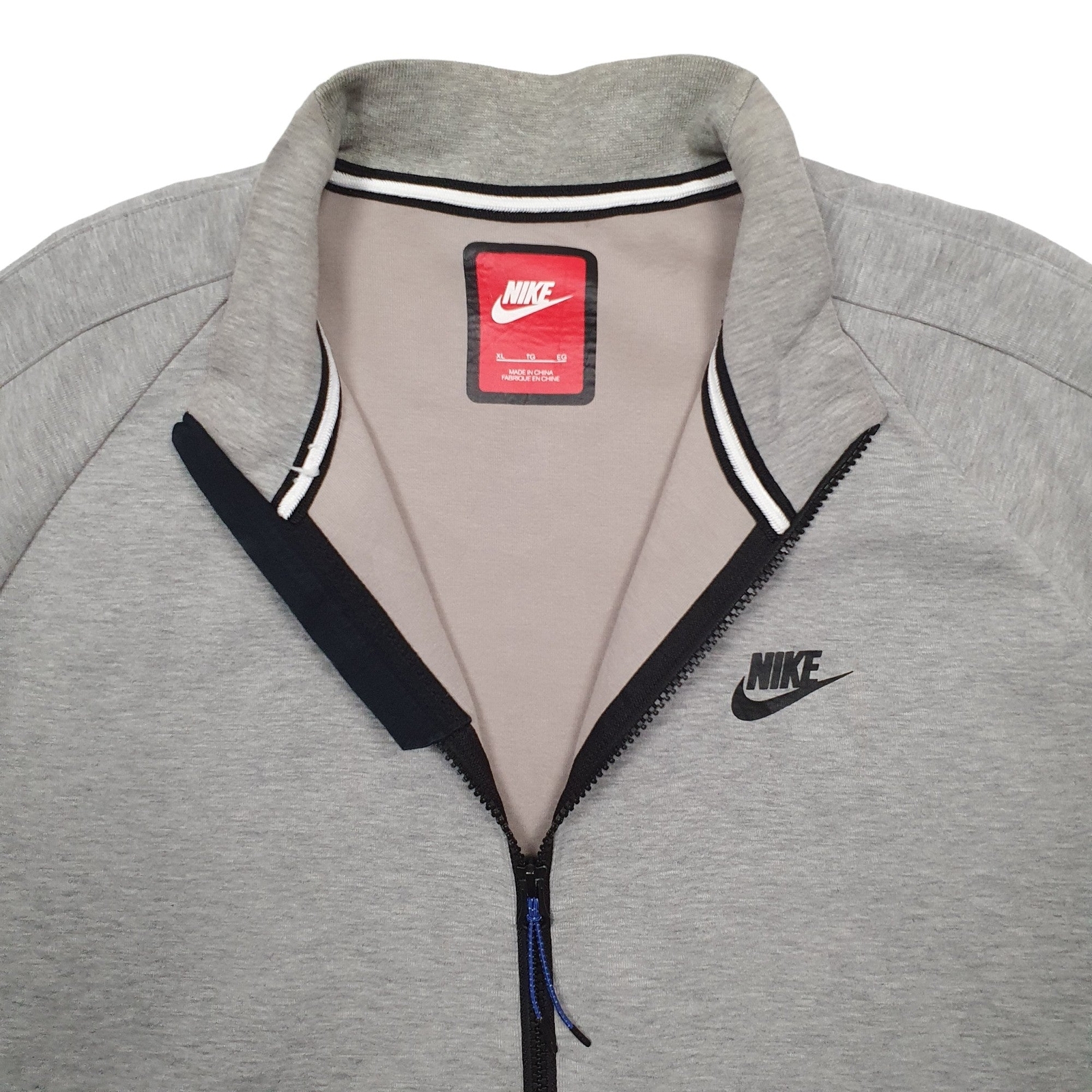NIKE Full Zip Active Jumper Sweatshirt Mens XL image 2