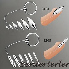 Lot Types Steel Peni Sounding Plug with Pull Ring Male Chastity Dilators for Men