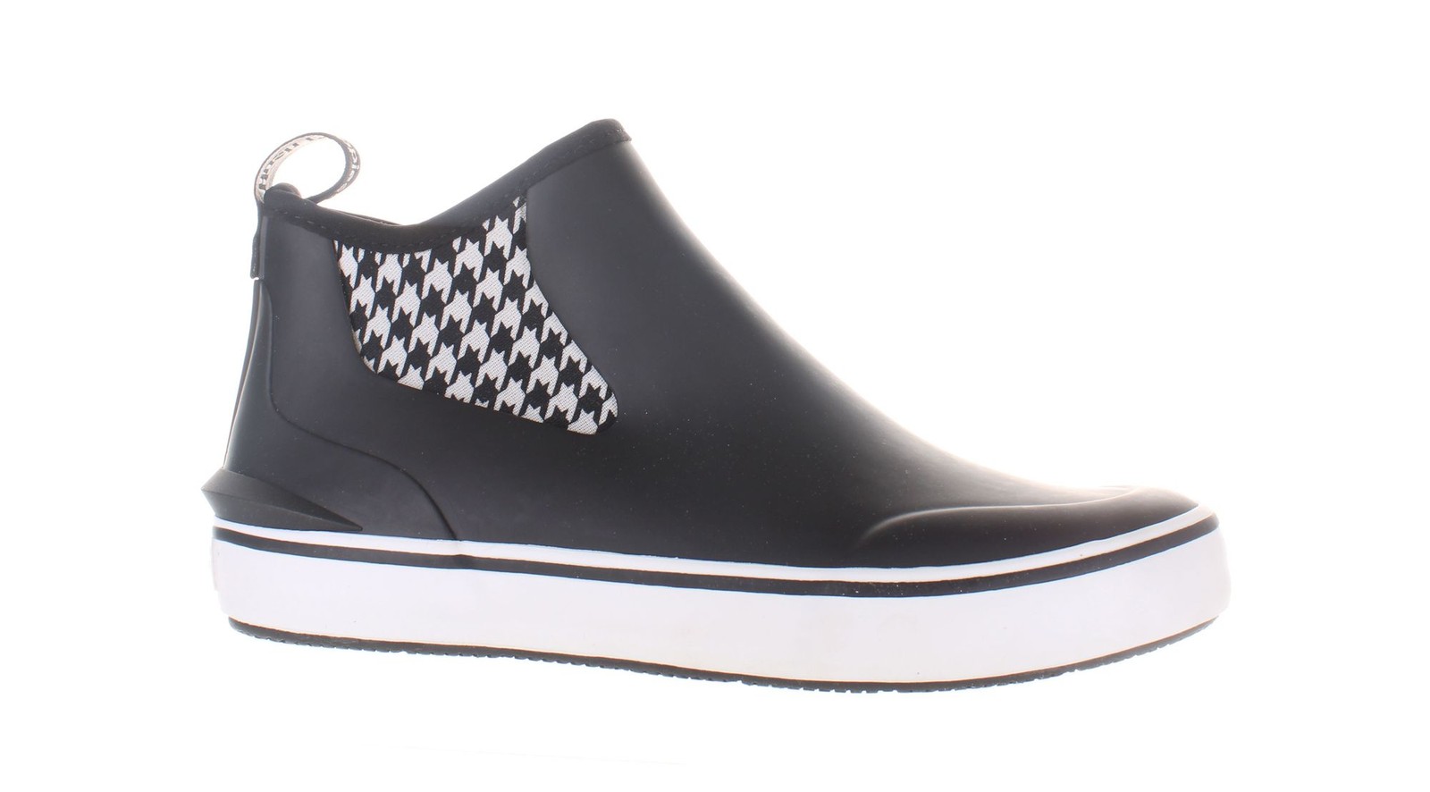 Hush Puppies Womens Moyen Black Rain Boots Size 7 Waterproof Comfort