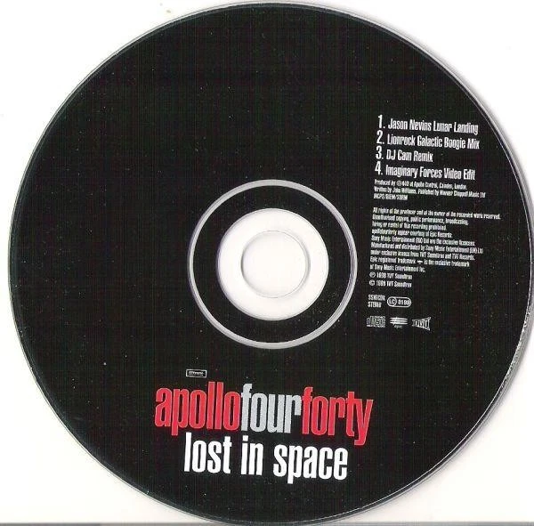 Apollo 440 Lost In Space CD UK Epic 1998 single in card sleeve SSX9CDX - Imagen 4 de 4