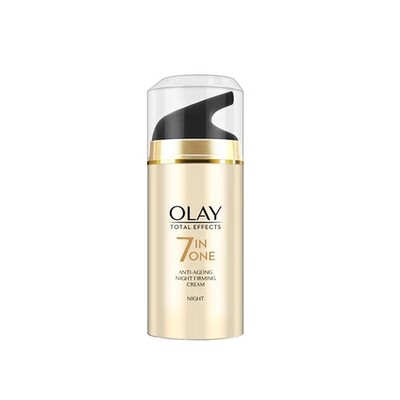 New Olay Total Effects 7 in 1 Anti Ageing Night Firming Cream For Skin, 20Gram,