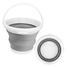 Collapsible Mop Bucket and Ice Bucket-5L(1.3 Gallon) Household Cleaning 