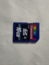Genuine OEM Transcend 16GB SDHC I Memory Card - Class 10 - 30 MB/s 200x