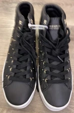 Skecher Street LA Women's Hi-Lite-Triangle De-Boss Sneaker Blk Sz10 M US New