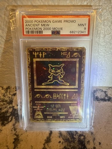 Ancient Mew Pokemon 2000 Movie Promo PSA 9