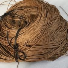 Durable handmade rope from natural Calameae, perfect for weaving Thai 450 g