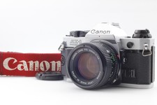  Near MINT Canon AE-1 Program 35mm SLR Film Camera New FD 50mm F1.4 From JAPAN
