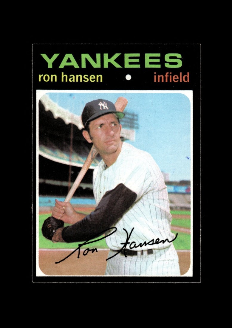 1971 Topps Set-Break #419 Ron Hansen NR-MINT *GMCARDS*
