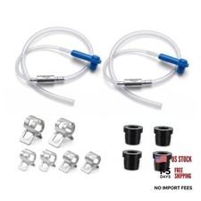 2 Pack Brake Bleeder Hose Kit One-person Brake Fluid Bleeder Hose With One