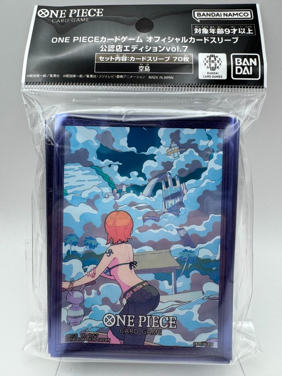 Official Sleeve Vol.7 70pcs ONE PIECE Card Game Japanese Water